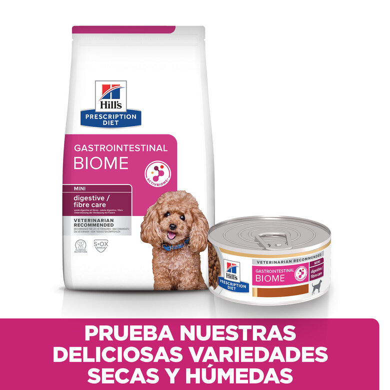 Hill's Prescription Diet Gastrointestinal Biome Mini pienso para perros, , large image number null